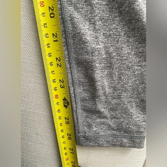 IVIVVA LULULEMON Girls  Heathered Gray Leggings Size 12 - Picture 10 of 12